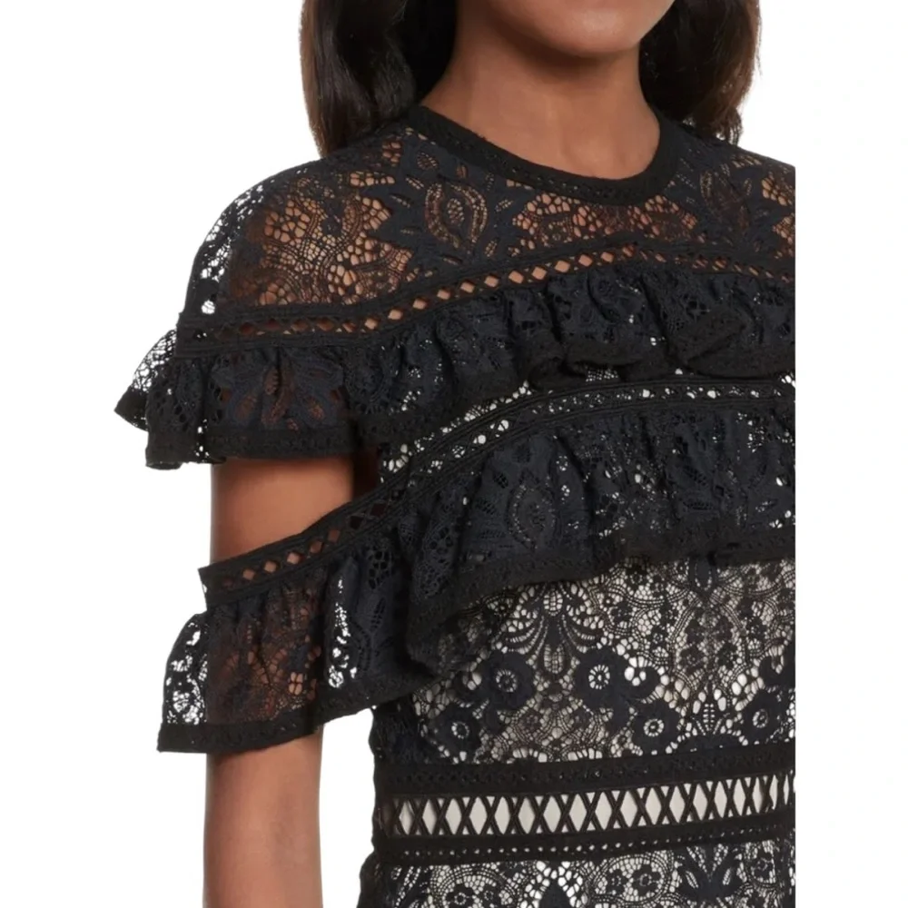 Alice + Olivia Jolie Lace dress US 4 - Picture 5 of 10